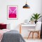 Stupell Industries Futuristic Pink Tone Subway Framed Print Under Glass, design by LISH Creative